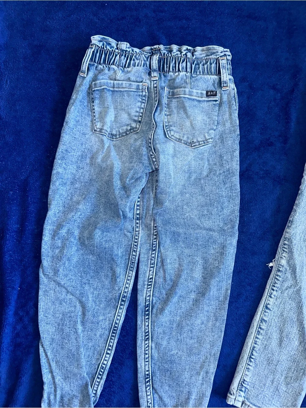 Abercrombie & Fitch Lot of 2 Girls Jeans Skinny Mom Jeans 5/6 Long